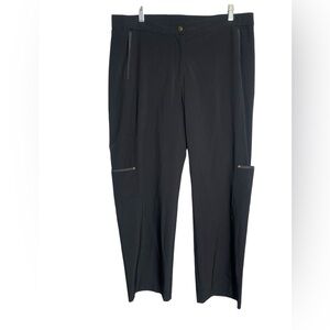 Zenergy Chico’s pants size 16  (XL) lightweight black pants with side pockets 🖤